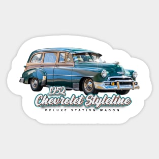 1952 Chevrolet Styleline Deluxe Station Wagon Sticker